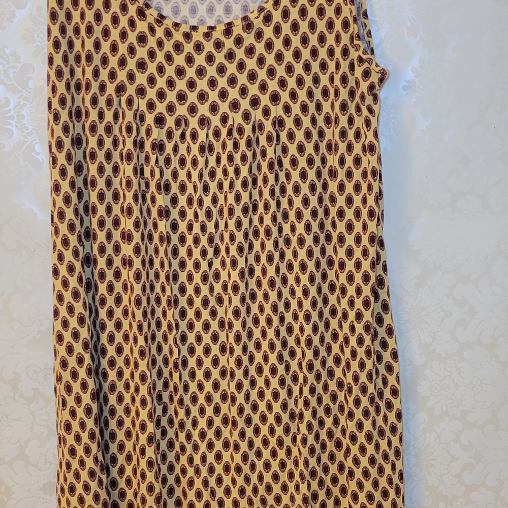 Stylish Yellow and Purple Mini Dress